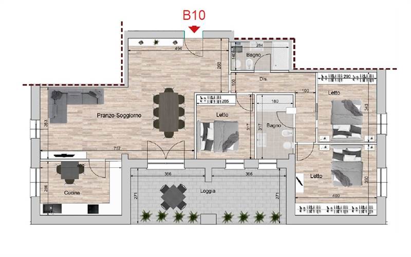 planimetria appartamento