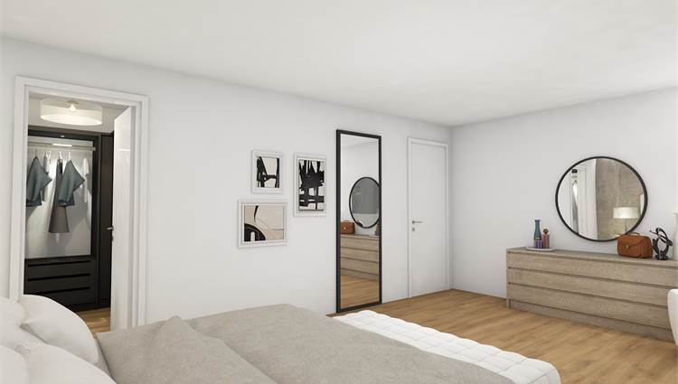 render camera matrimoniale