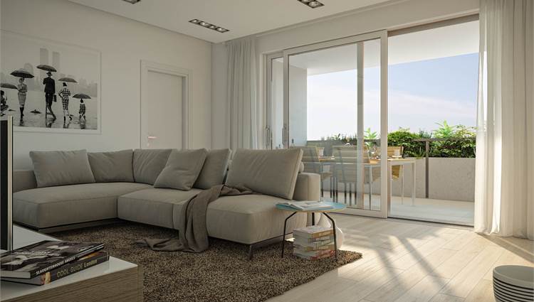 soggiorno con loggia