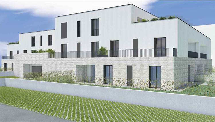 render prospetto Sud-Est