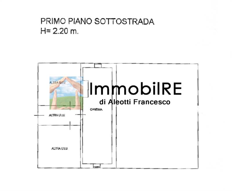 piano interrato cantina