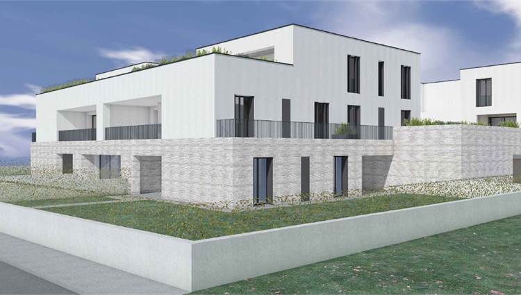 Render prospetto sud-est